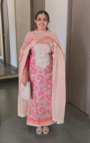 Pure Mul-Chanderi Salwarsuit