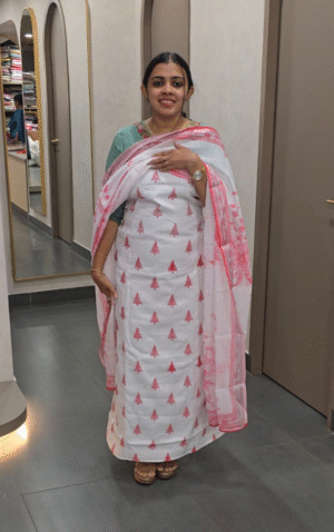 Best Semi Linen Salwarsuit | Priya Boutique | 100 % Qlty